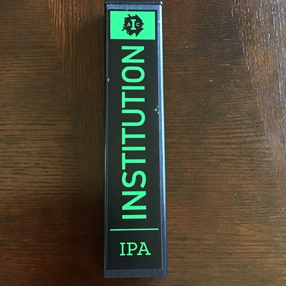 Institution Ale Company IPA Tap Handle - Picture 3 of 3